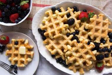 The Easiest Waffles  