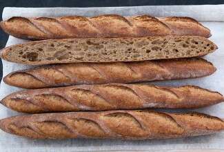 Sprouted Wheat Baguette